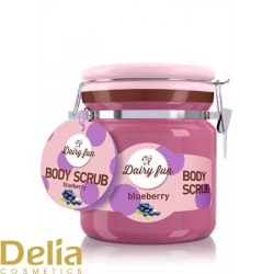 DAIRY FUN - Regenerativni piling za telo sa aromom borovnice 300g